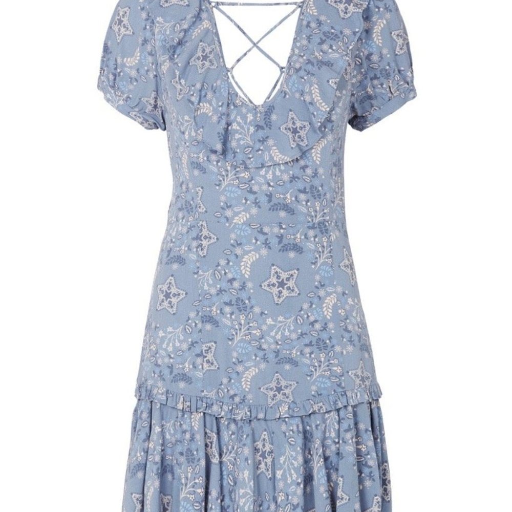 Sale final drop🎉NWT SPELL LACE UP CELESTIAL DRESS S